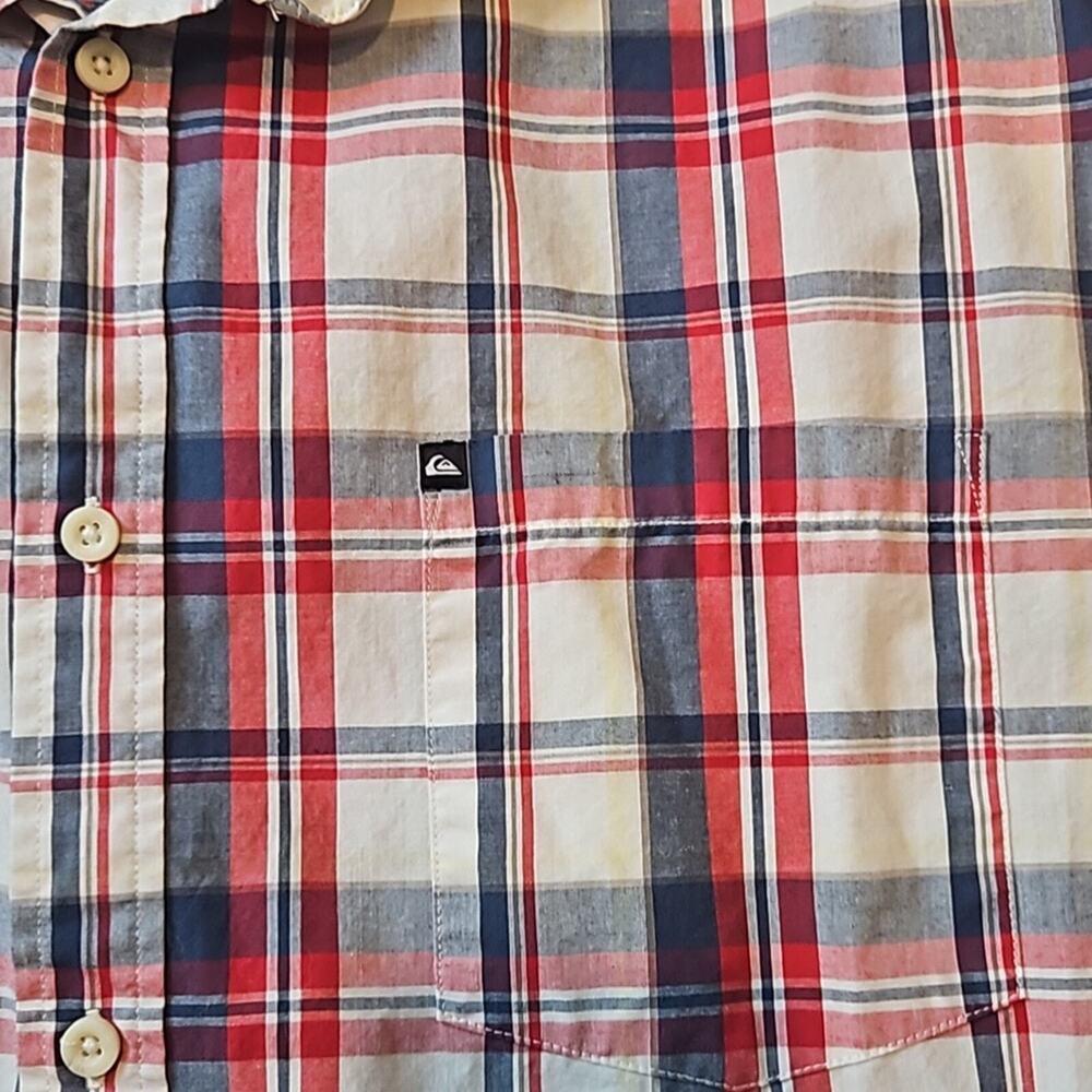 Quicksilver Regular Fit Men's Xxl Button Down Shi… - image 2